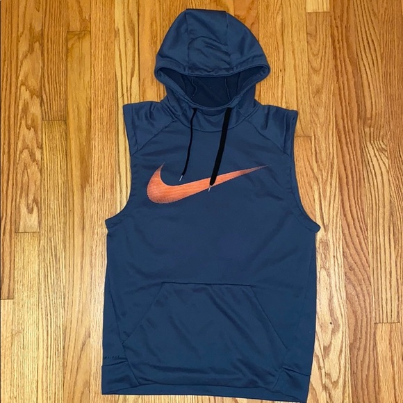 nike vest hoodie men's
